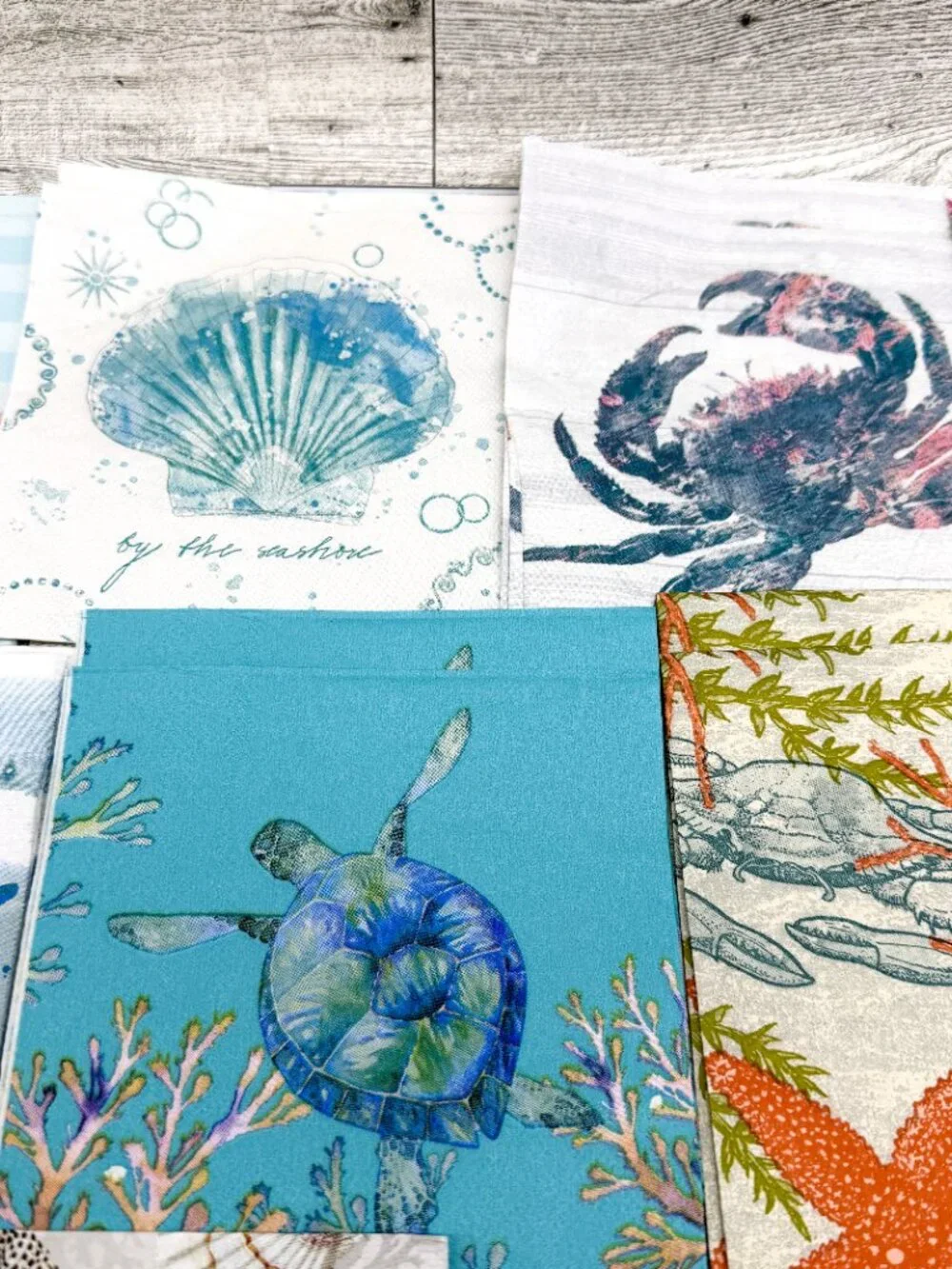 44 Napkins for Crafts/Decoupage - Summer Theme - 22 Napkins (x2)